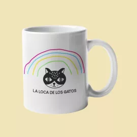 Taza La Loca de los Gatos