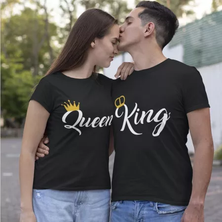 Pack de 2 camisetas Queen & King